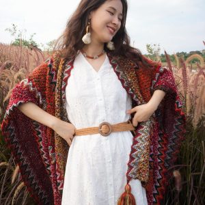 Ethnic Style Warm Vacation Art Travel Shawl Photography