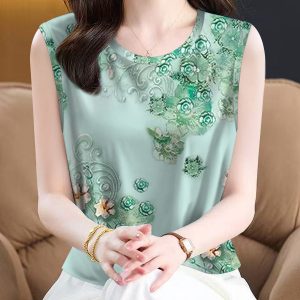 Ladies' High-end Base Sleeveless Slim Fit Versatile Camisole Vest