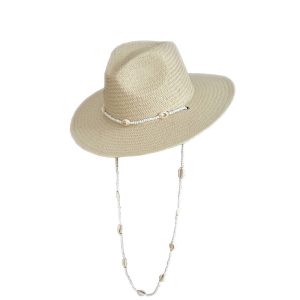Stylish Flat-brim Sun Hat For Summer Outings And The Beach