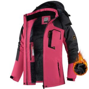 Warm Fleece Outdoor Windproof Mountaineering Cotton Jacket