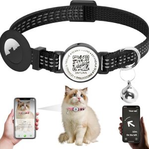 QR Code Collar Positioning Anti-lost Tracking Pet Collar