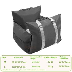 Car Kennel Waterproof Non-slip Stain Resistant Removable Pet Bag