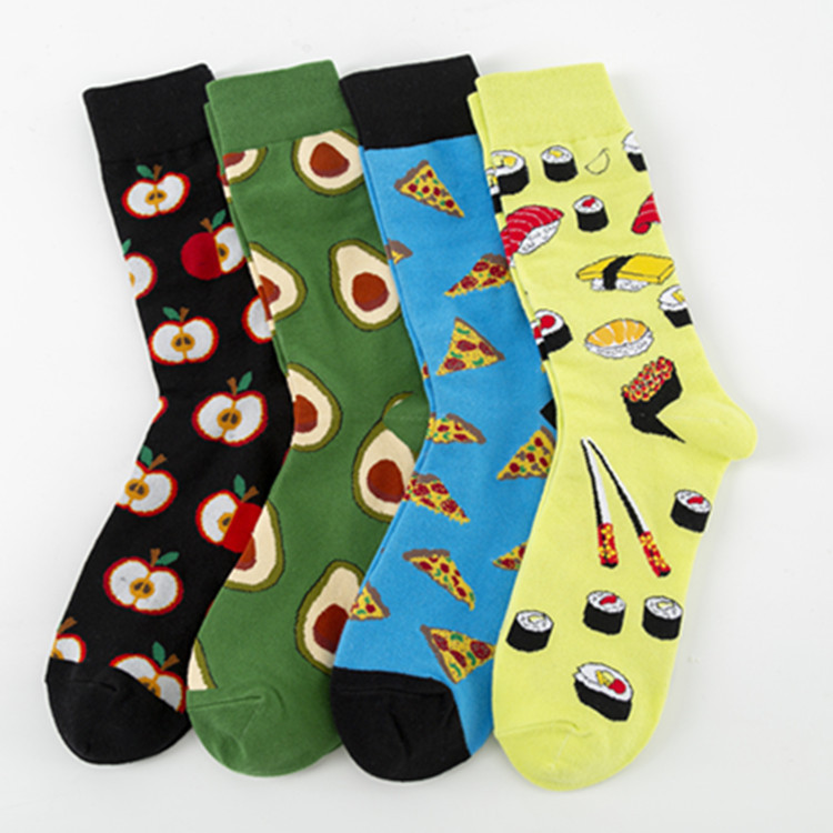 Colorful Food-themed Socks Casual Cotton - Image 2