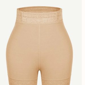 Premium High-waisted Lace Butt-lifting Panties For A Smooth Curvy Silhouette