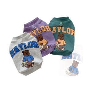 Autumn And Winter Parent-child Pet Clothing Dog Clothes And Supplies Fleece-lined