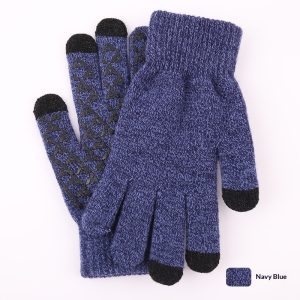 Knitted Winter Warm Touchscreen Gloves Made Of Wool