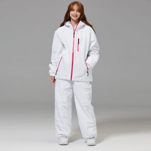 Unisex Windproof And Waterproof Loose-fitting Fashionable Ski Suit Set