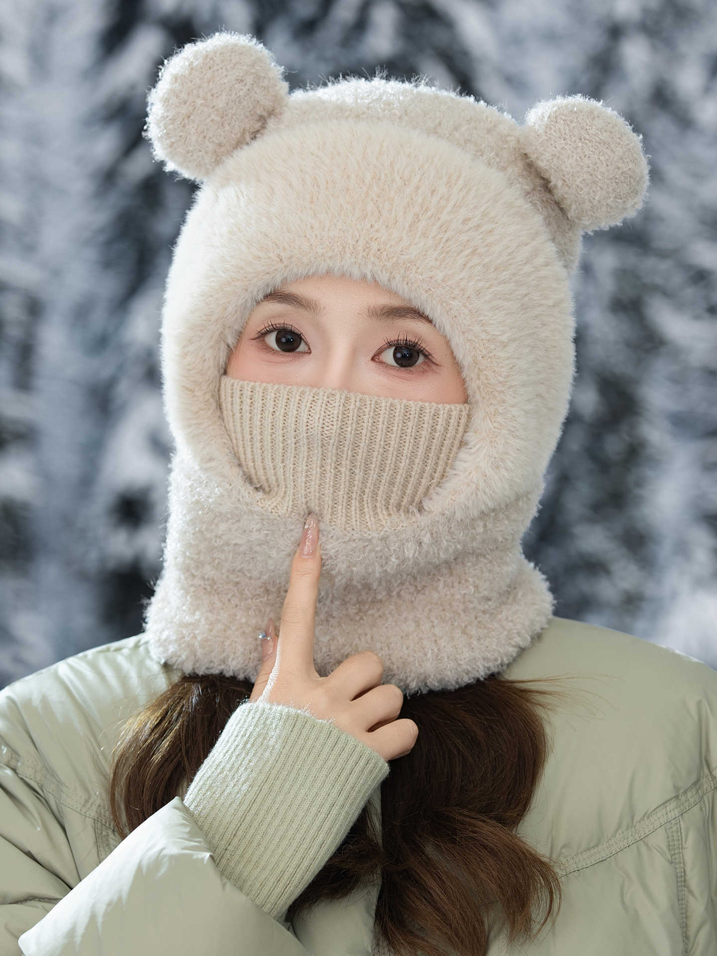 Women's New Winter Warm Cycling Windproof Face Mask - Image 8