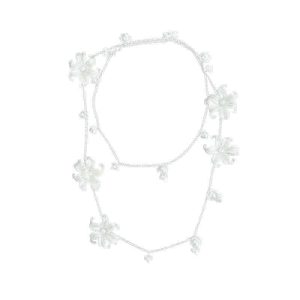 Ultra-girly Tassel Flower Pearl Waist Chainexclusive High-end Accessory For Stylish Waist Adornment