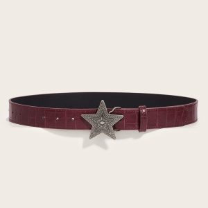 Personalized Subculture Black Waist Belt