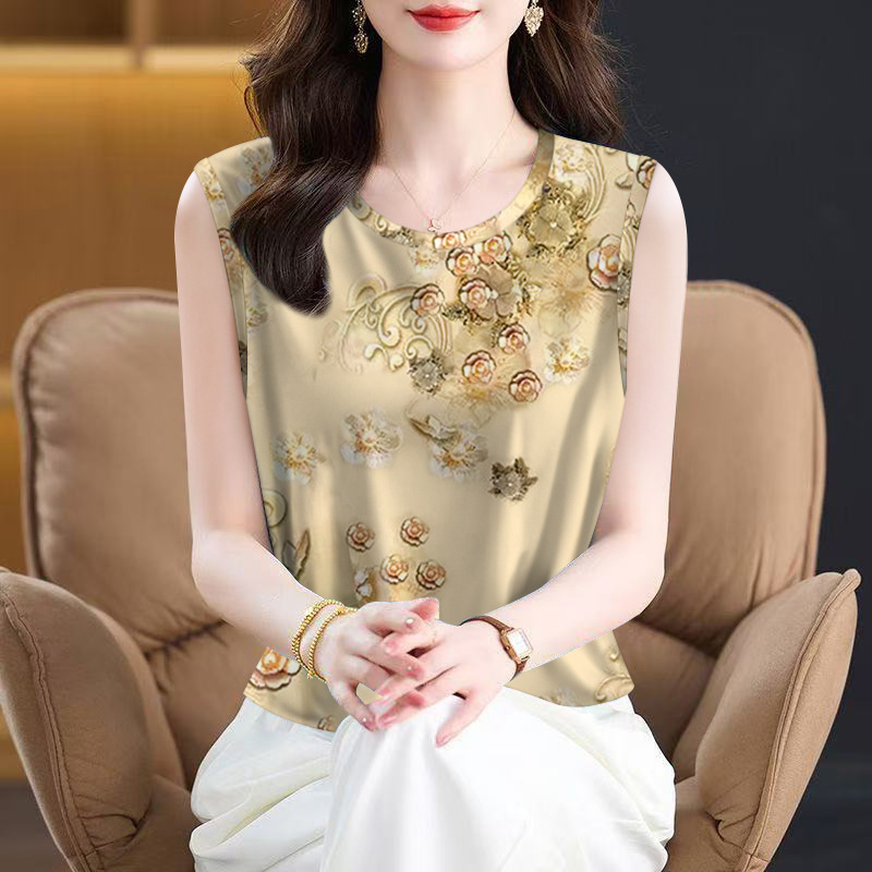 Ladies' High-end Base Sleeveless Slim Fit Versatile Camisole Vest - الصورة 4