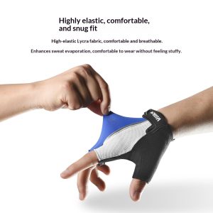 Breathable Anti-slip Unisex Road Bike Half-finger Gloves