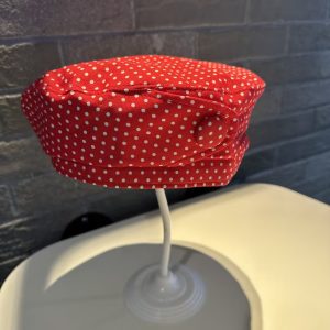 Dot Pattern Bow Tie Strap High-profile Appearance Level Sun Protection Baseball Cap