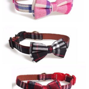 Bowknot traction collar