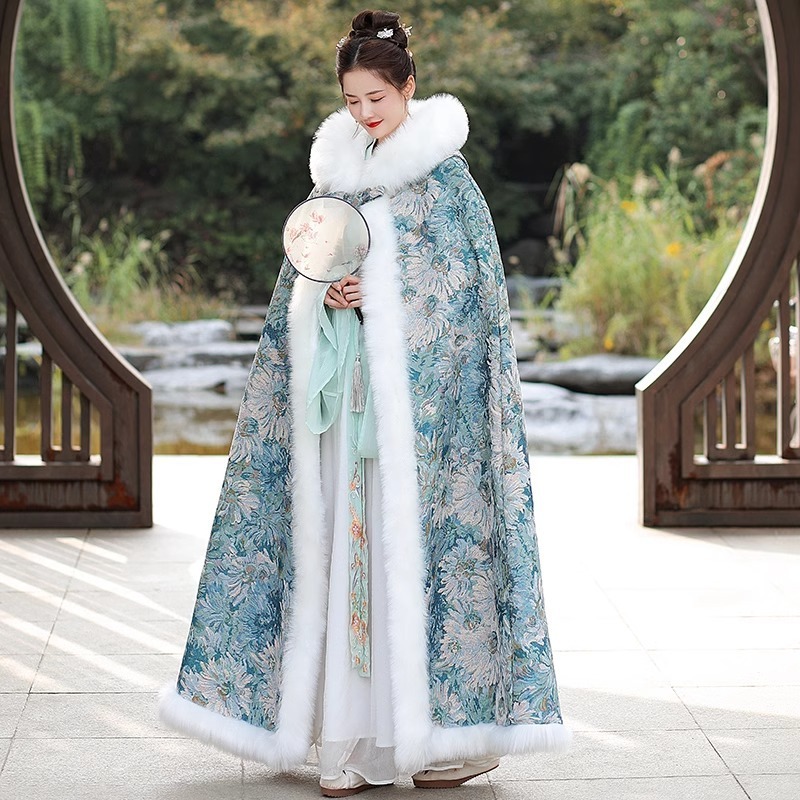 Traditional Chinese-style Hanfu Cloakouterwear For Elegant Look