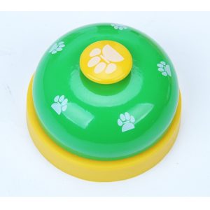 Cat And Dog Trainer Pet Footprints Ringing The Bell