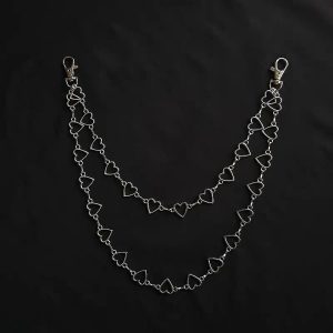 Retro Metal Hollow Waist Chain For Women, Versatile And Stylish
