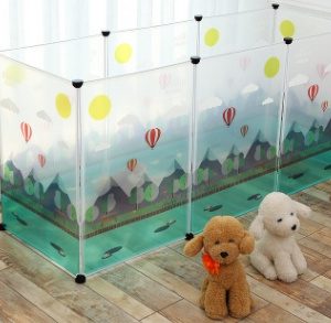 Pet transparent fence