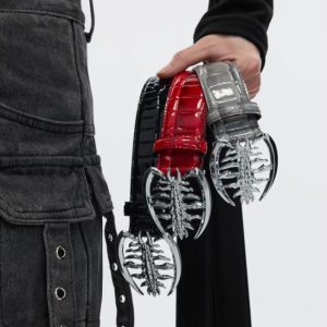 Heavy Duty Metal Ribbed Buckle Niche Belt