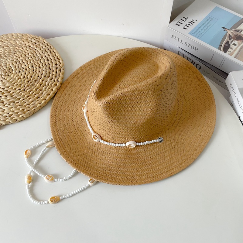 Stylish Flat-brim Sun Hat For Summer Outings And The Beach - Image 9