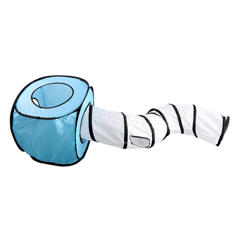 Tent S-Shaped Cat Foldable Playing Tunnel Toy - Image 3