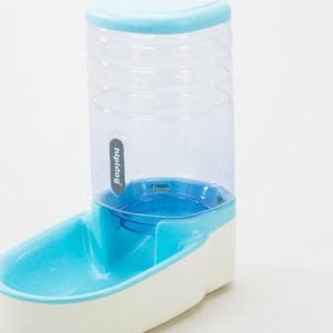 Pet dog automatic feeder microphone dog automatic drinking fountain