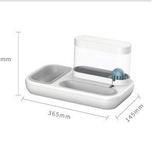 4 Style Pet Cat Bowl Dog for Cats Feeder Bowls Kitten Automatic Drinking Fountain 1.5L Capacity Puppy Feeding Waterer Products
