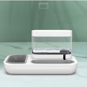 4 Style Pet Cat Bowl Dog for Cats Feeder Bowls Kitten Automatic Drinking Fountain 1.5L Capacity Puppy Feeding Waterer Products