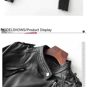 Sheepskin Small Motorcycle Jacket