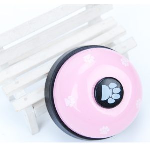 Cat And Dog Trainer Pet Footprints Ringing The Bell