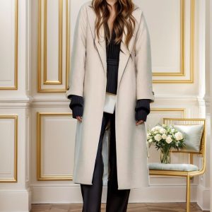 Autumn And Winter Women's Wool Coat Jacket