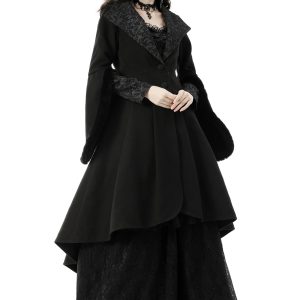 Simple And Versatile Stand Collar Coat Wool Coat