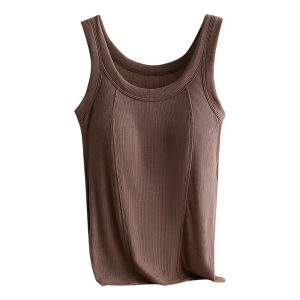 Plus-size Modal Ribbed Camisole With Wider Straps