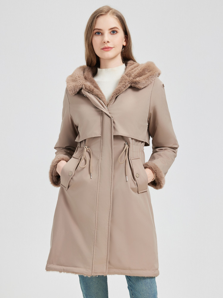 Mid-length Cotton Coat That Can Be Worn On Either Side For Extra Warmth - Image 9