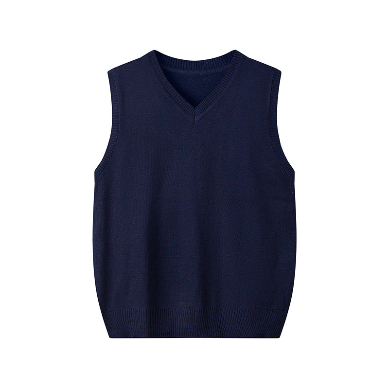 Fashionable V-neck Pullover Knit Vest For Early Spring - الصورة 10