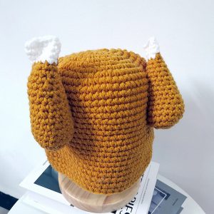 Cute Quirky And Warm Chicken-leg Hat