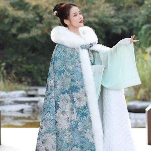 Traditional Chinese-style Hanfu Cloakouterwear For  Elegant Look