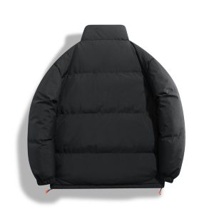 Solid-color Womens Windproof And Warm Jacket