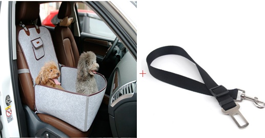 Retro Dual-purpose Pet Car Mat Front Seat Cushion - Image 10