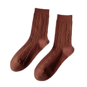 Womens Thick Warm Mid-Calf Wool Socks