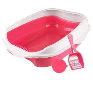 Semi Enclosed Cat Sized Thickened Splash Proof Toilet