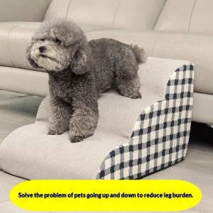 Bedside Pet Climbing Ladder Home Detachable And Washable Step Stairs Dog Ladder For Getting On And Off The Bed