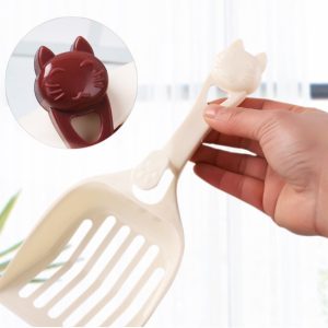 Plastic cat litter shovel cat head cat shovels