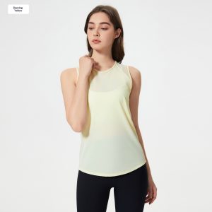Quick-drying Breathable Hollow-out Tank Toplightweight Workout Top