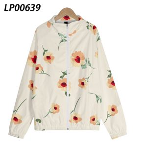 5 New Men's Digital Print Zipper Stand Collar Windbreaker Sport