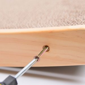 Corrugated cat scratch board