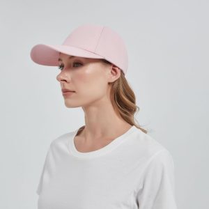 Baseball Cap With A Cotton-silver-fiber Fabric Lining For Electromagnetic Wave Shielding