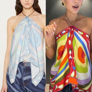 New Spring Summer Halterneck Bra With Positioning Print