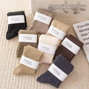 Thick Warm Wool Womens Tube Socks
