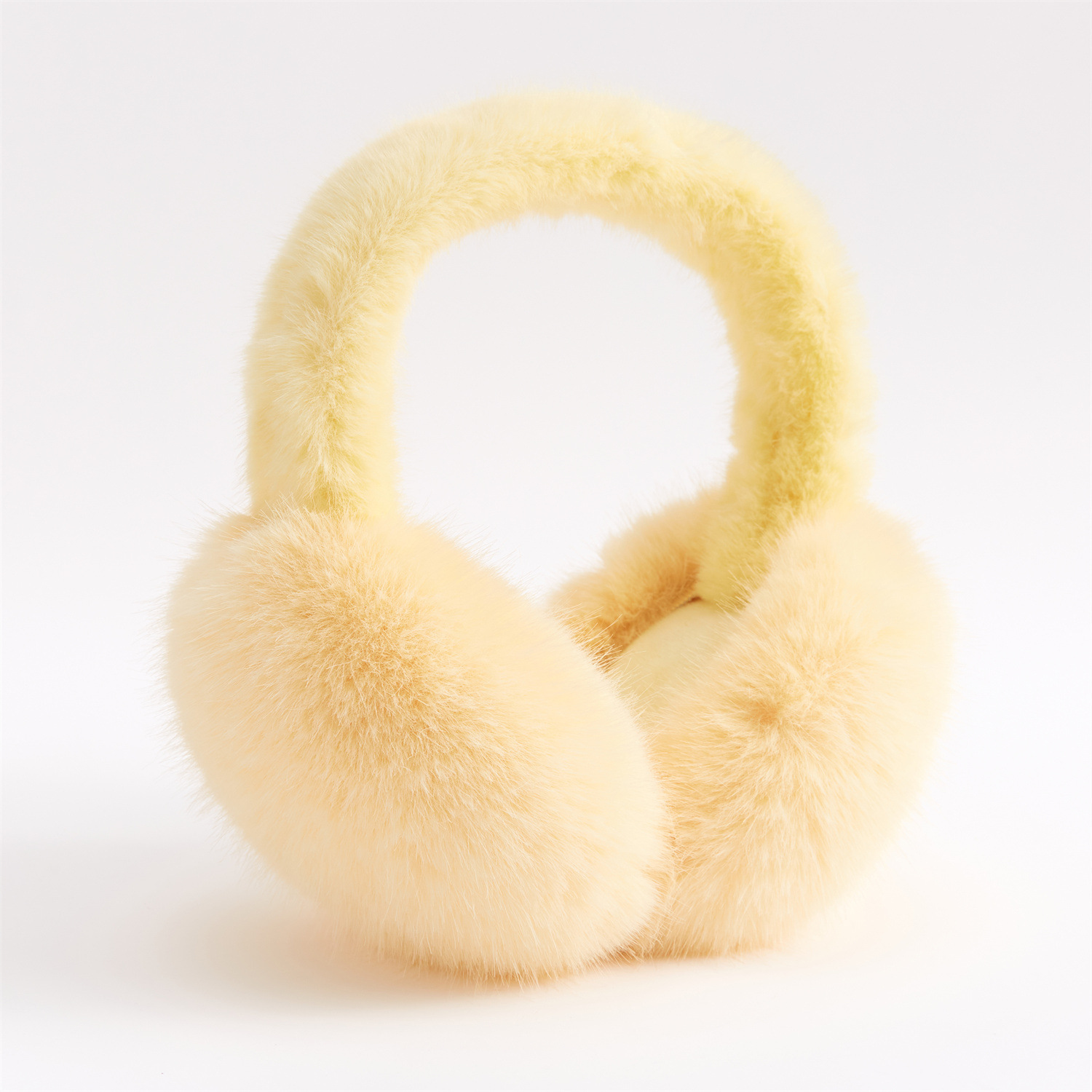 Fox-fur Ear Warmers For Warmth And Frost Protection - الصورة 6